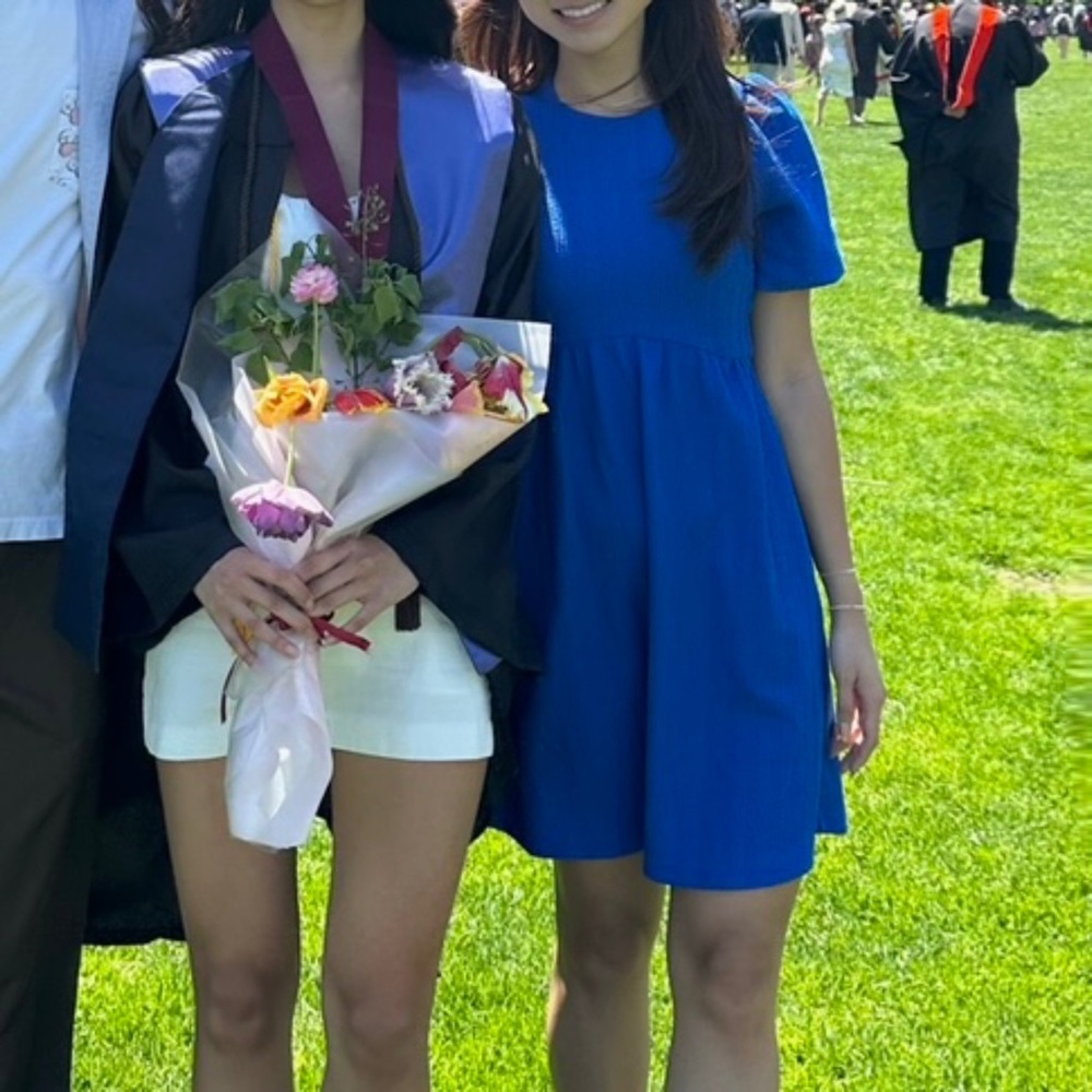 Maggy London Royal Blue Babydoll Dress in Size 2